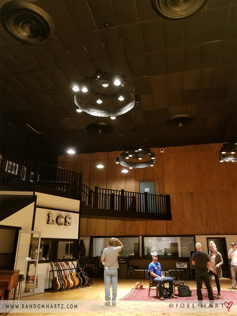 The crew discusses filming t the historic RCA Studio A n Nashville, TN